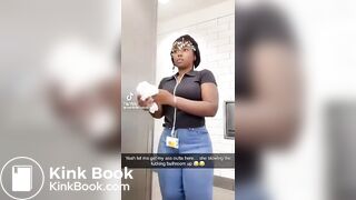 Coworker blow up the toilet