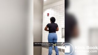 Coworker blow up the toilet