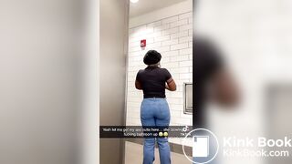 Coworker blow up the toilet