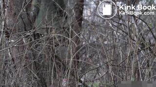 Beautiful Czech girl nature poop 480