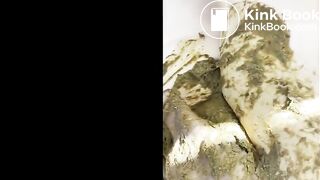 Korean Femdom scat feet massage asshole footjob