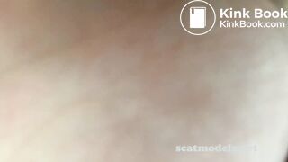 Joyfull girls pooping and having fun