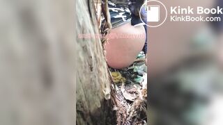 Girl pooping - video 349