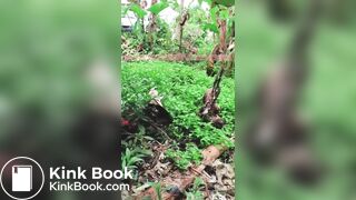 Girl pooping - video 349