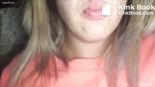 Teen girl sucking shit @@