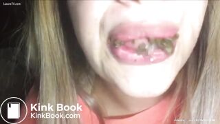Teen girl sucking shit @@