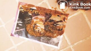 友達のアニメグッズにうんこ