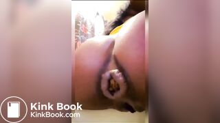 Ebony scat - video 173
