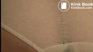 bbw poops panties on bed