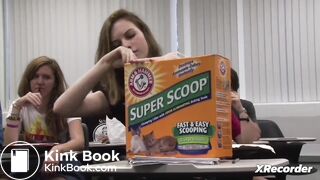 Skit or sketch thing girl shits in class