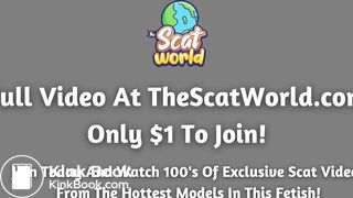 New Hottie Nataly Shitting At The Scat World!