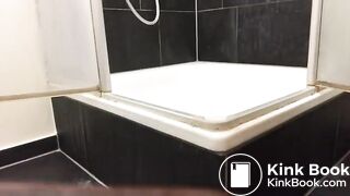 Poo slapping titties..