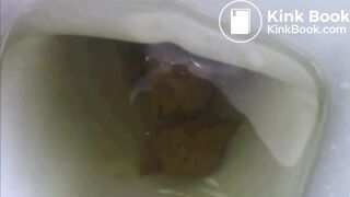 Blonde milf pair of toilet shits