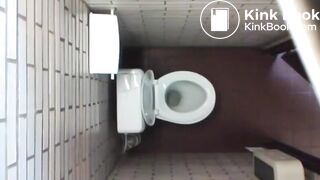 2 Beautiful women spy wc poop and fart 672