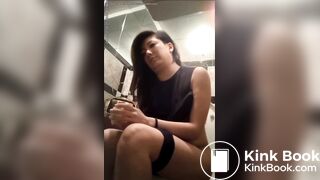 Facial expressions when you need to poop. No product se