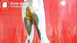 Shitting, smearing and masturbating
