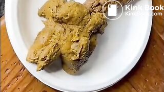 Big shit on a plate