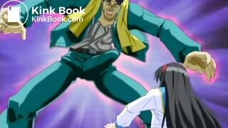 Hentai girl blowjobs possessed man and shits