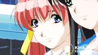 Hentai girl blowjobs possessed man and shits