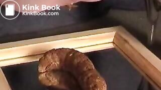 Teenage Lucy shits on a mirror