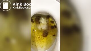 Washing poop