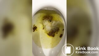 Washing poop