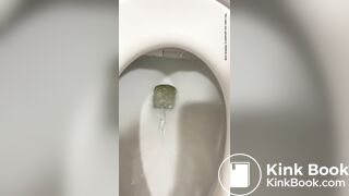 Washing poop