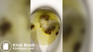 Washing poop