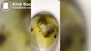 Washing poop