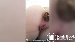 Massive toilet shit - video 2