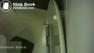 Big fart, piss, grunts and poop. She uses so so much pa