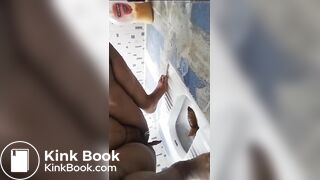 Desi wife pooping