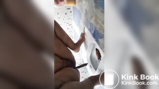 Desi wife pooping