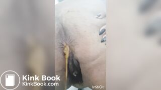meaty pussy BBW up close rear shit
