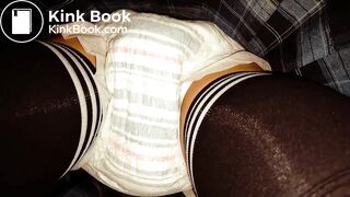 Japanese girl upskirt diaper mess