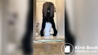 Mostly rare pantyhose poop