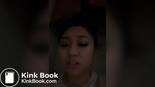 Asian TT girl quick poop