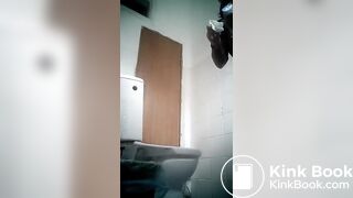 Beautiful Russian woman spy wc poop 67