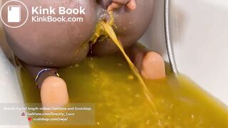 Try not 2 cum & u'll fail - Ebony Scat Complilation - video 2