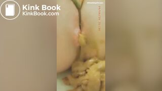 Nasty wet thong shit