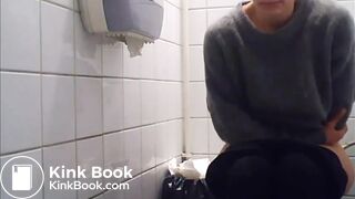 Nice Russian girl spy wc poop 48