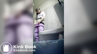 Beautiful Russian girl spy wc poop 01