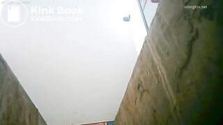 chinese dirty toilet pooping