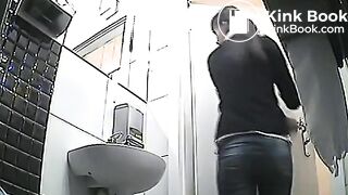 Beautiful Russian girl spy wc poop 497