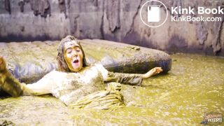 Green Wedding in cowshit