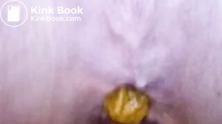 Unzipping jeans sitting on the potty shitting