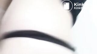 Unzipping jeans sitting on the potty shitting