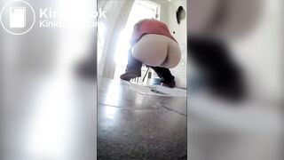 Beautiful Russian girl spy wc poop 04