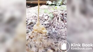 Korean girl pooping - video 14