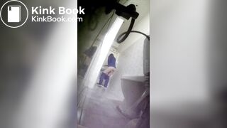 Beautiful Russain girl wc poop and butt washing 235